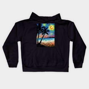 Tropical Night Kids Hoodie